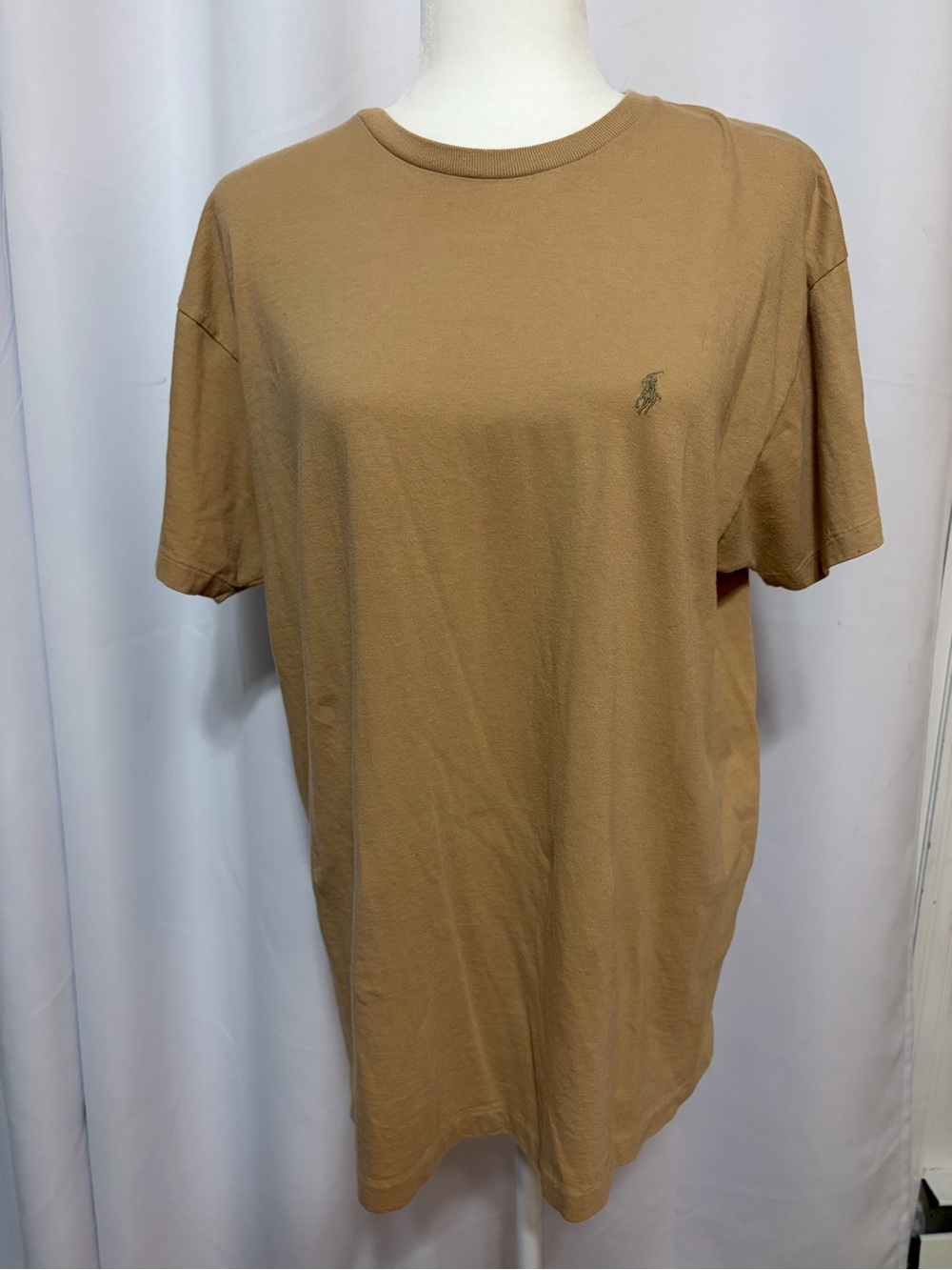Polo by Ralph Lauren Tan Crewneck Tee